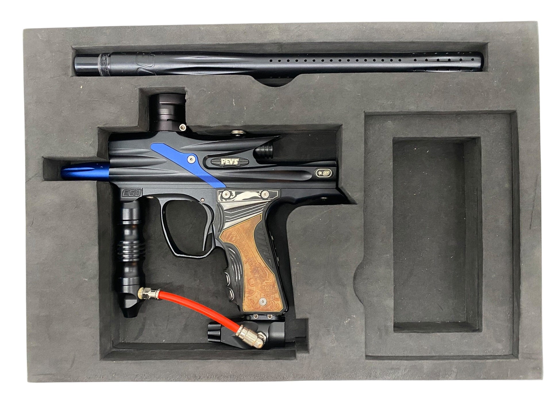 Used Planet Eclipse "Pevs" EGO 5 Black/Blue Paintball Gun Paintball Gun from CPXBrosPaintball Buy/Sell/Trade Paintball Markers, New Paintball Guns, Paintball Hoppers, Paintball Masks, and Hormesis Headbands