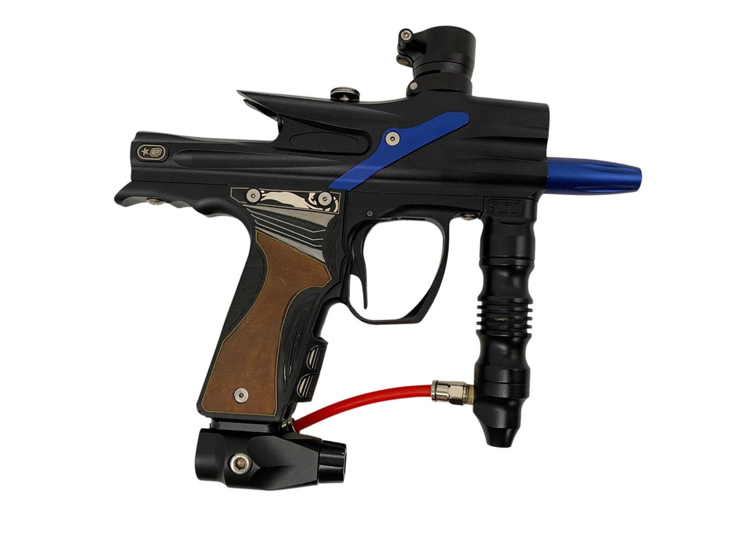Used Planet Eclipse "Pevs" EGO 5 Black/Blue Paintball Gun Paintball Gun from CPXBrosPaintball Buy/Sell/Trade Paintball Markers, New Paintball Guns, Paintball Hoppers, Paintball Masks, and Hormesis Headbands