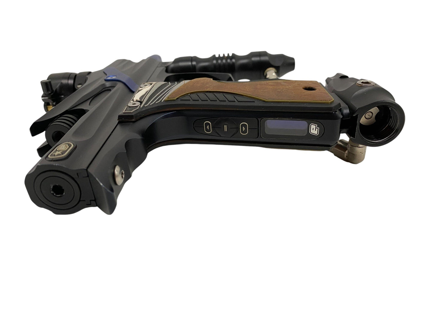 Used Planet Eclipse "Pevs" EGO 5 Black/Blue Paintball Gun Paintball Gun from CPXBrosPaintball Buy/Sell/Trade Paintball Markers, New Paintball Guns, Paintball Hoppers, Paintball Masks, and Hormesis Headbands
