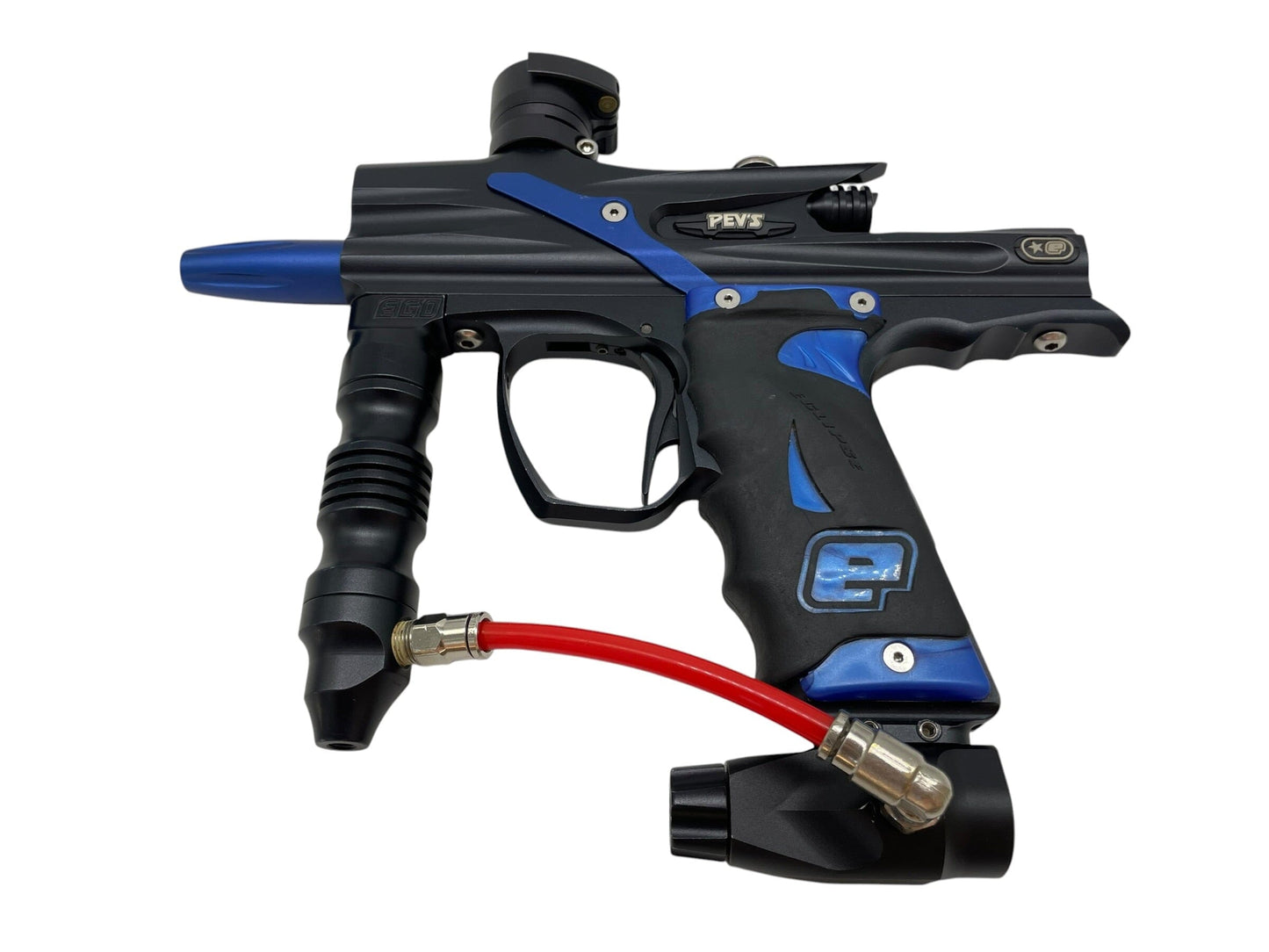 Used Planet Eclipse "Pevs" EGO 5 Black/Blue Paintball Gun Paintball Gun from CPXBrosPaintball Buy/Sell/Trade Paintball Markers, New Paintball Guns, Paintball Hoppers, Paintball Masks, and Hormesis Headbands