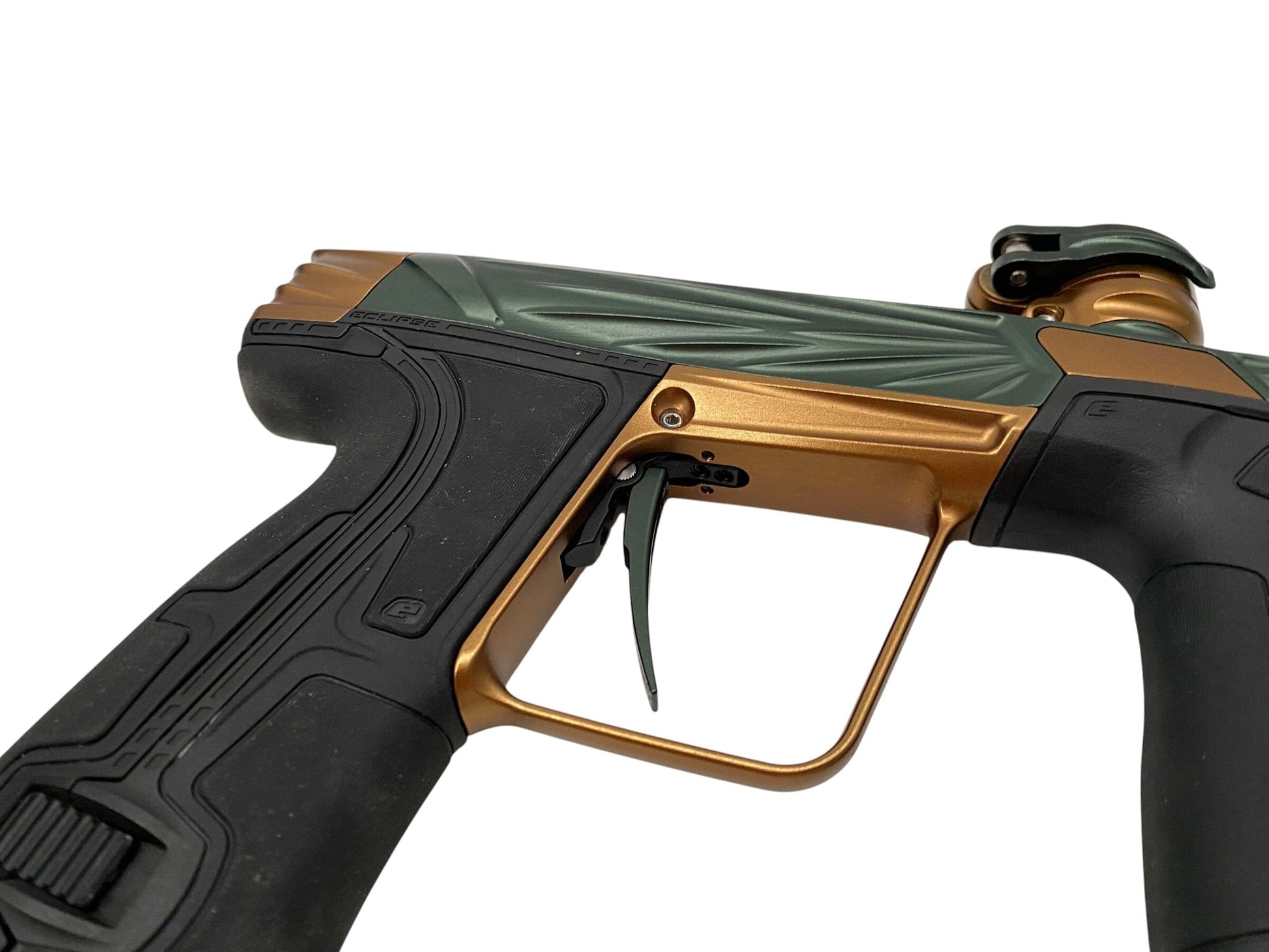 Used Planet Eclipse PROJECT CS3 Jade/Bronze Paintball Gun Paintball Gun from CPXBrosPaintball Buy/Sell/Trade Paintball Markers, New Paintball Guns, Paintball Hoppers, Paintball Masks, and Hormesis Headbands