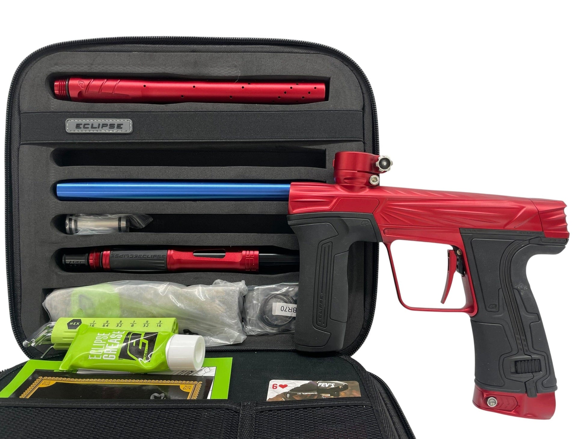 Used Planet Eclipse Project CS3 Red/Red Paintball Gun *MINT* Paintball Gun from CPXBrosPaintball Buy/Sell/Trade Paintball Markers, New Paintball Guns, Paintball Hoppers, Paintball Masks, and Hormesis Headbands