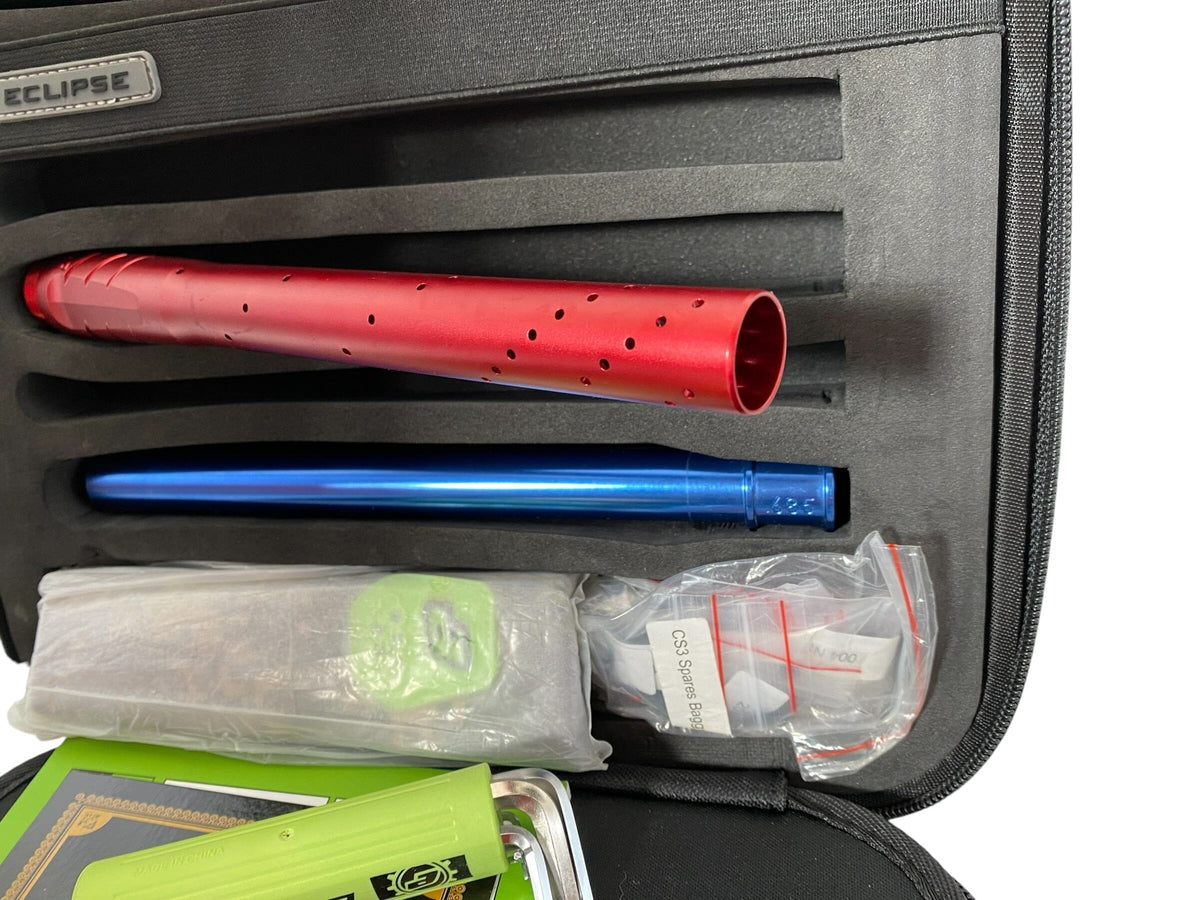 Used Planet Eclipse Project CS3 Red/Red Paintball Gun Paintball Gun from CPXBrosPaintball Buy/Sell/Trade Paintball Markers, New Paintball Guns, Paintball Hoppers, Paintball Masks, and Hormesis Headbands
