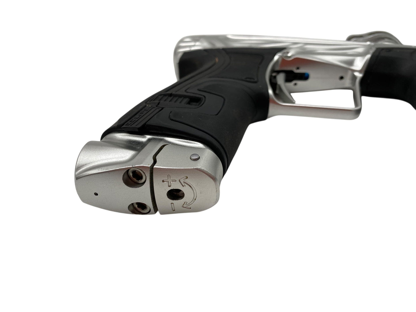 Used Planet Eclipse Project G Cs2 Paintball Gun Silver Paintball Gun from CPXBrosPaintball Buy/Sell/Trade Paintball Markers, New Paintball Guns, Paintball Hoppers, Paintball Masks, and Hormesis Headbands