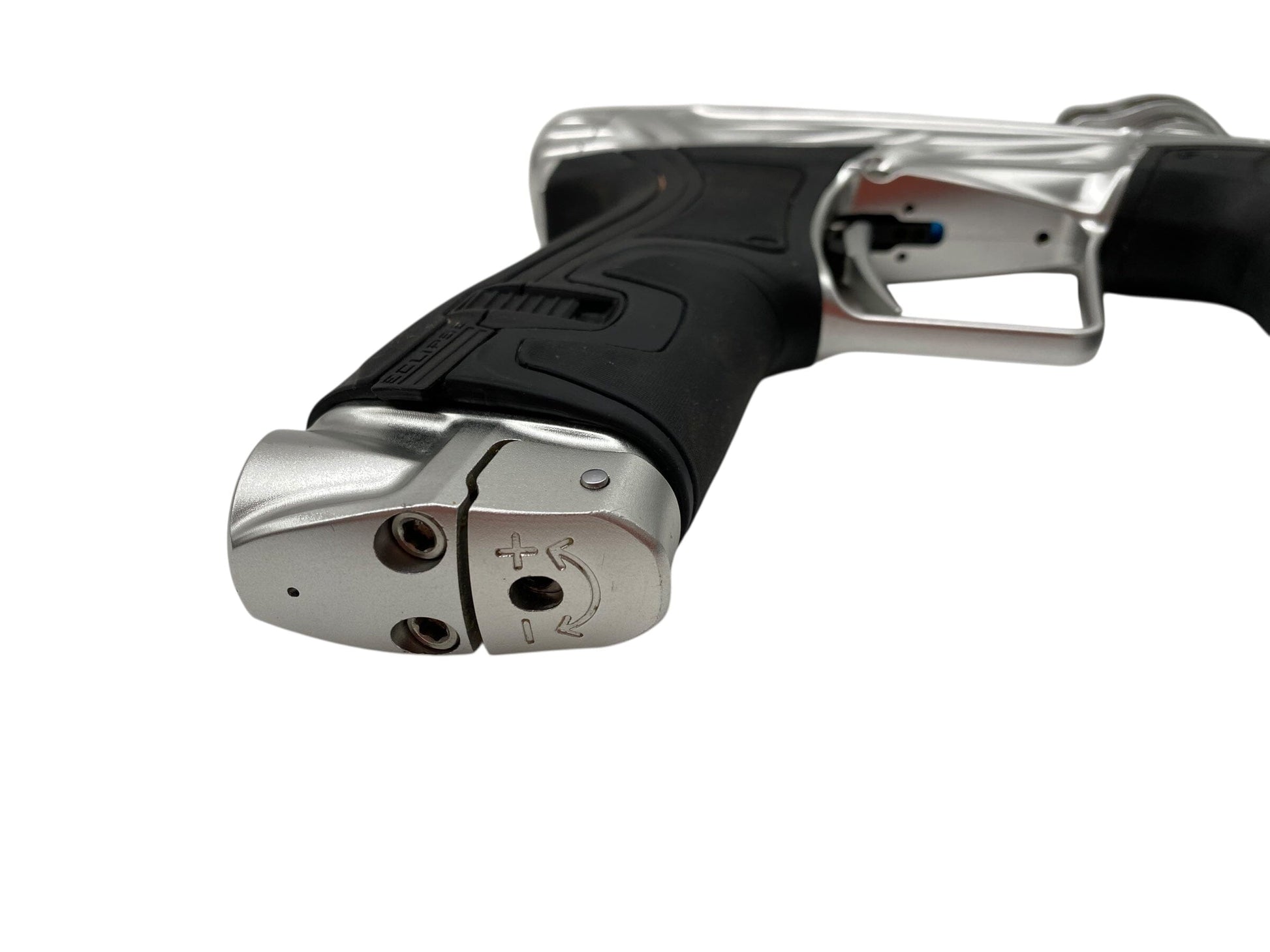 Used Planet Eclipse Project G Cs2 Paintball Gun Silver Paintball Gun from CPXBrosPaintball Buy/Sell/Trade Paintball Markers, New Paintball Guns, Paintball Hoppers, Paintball Masks, and Hormesis Headbands