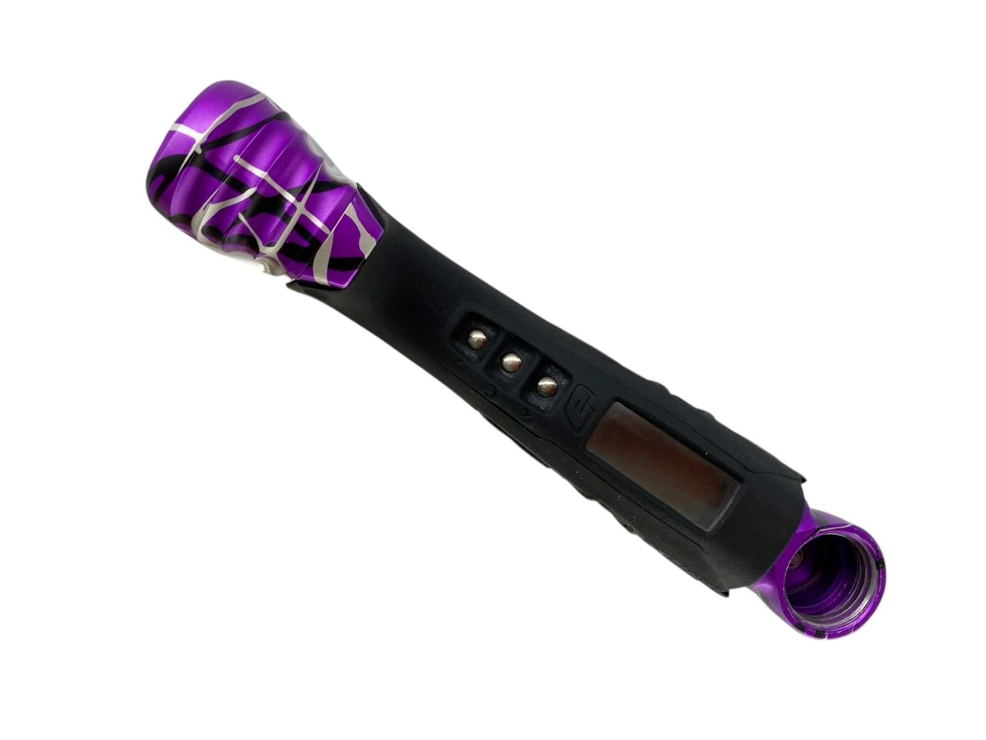 Used Planet Eclipse Project G Cs2 Paintball Gun Silver Purple Splash Paintball Gun from CPXBrosPaintball Buy/Sell/Trade Paintball Markers, New Paintball Guns, Paintball Hoppers, Paintball Masks, and Hormesis Headbands