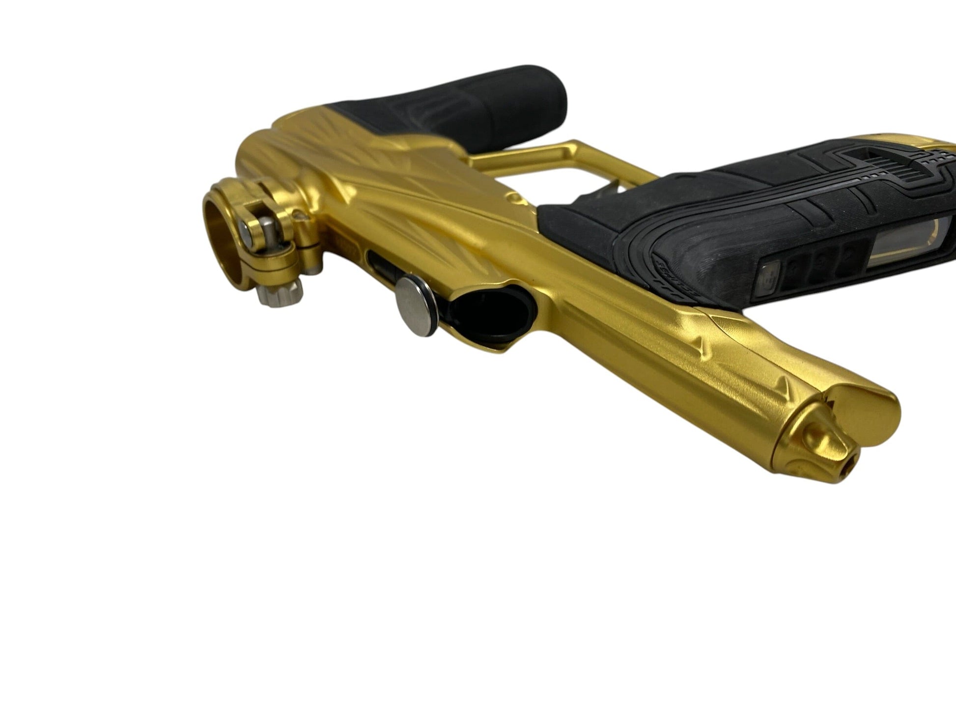 Used Planet Eclipse Project LV2 Gold/Gold Paintball Gun Paintball Gun from CPXBrosPaintball Buy/Sell/Trade Paintball Markers, New Paintball Guns, Paintball Hoppers, Paintball Masks, and Hormesis Headbands
