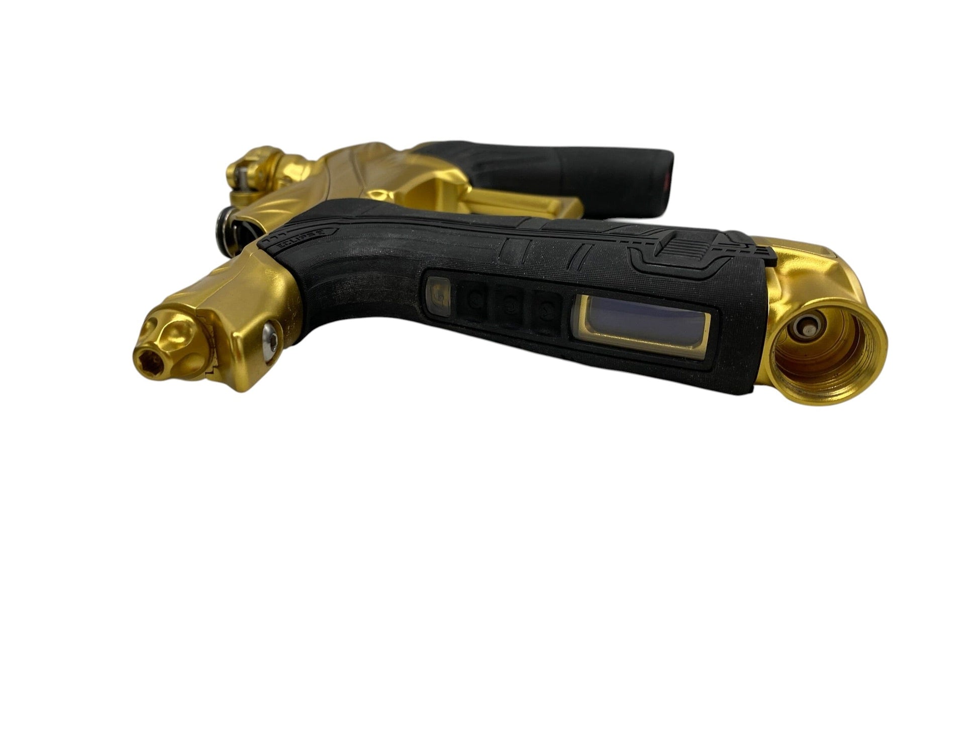 Used Planet Eclipse Project LV2 Gold/Gold Paintball Gun Paintball Gun from CPXBrosPaintball Buy/Sell/Trade Paintball Markers, New Paintball Guns, Paintball Hoppers, Paintball Masks, and Hormesis Headbands