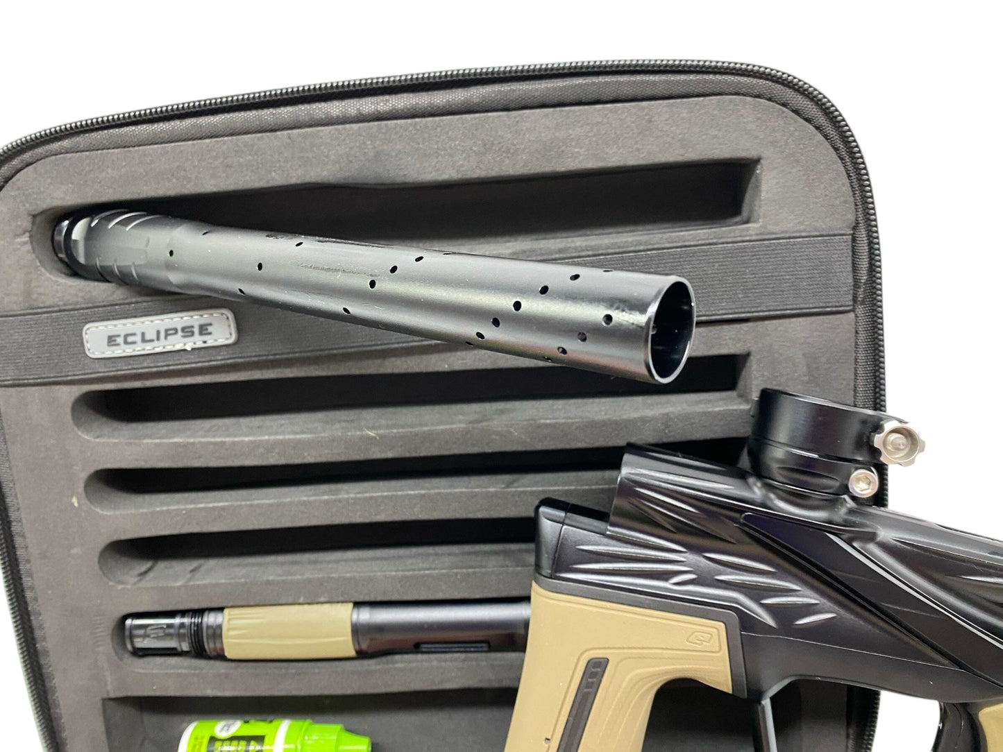 Used Planet Eclipse Project Lv2 Paintball Gun Midnight Paintball Gun from CPXBrosPaintball Buy/Sell/Trade Paintball Markers, New Paintball Guns, Paintball Hoppers, Paintball Masks, and Hormesis Headbands