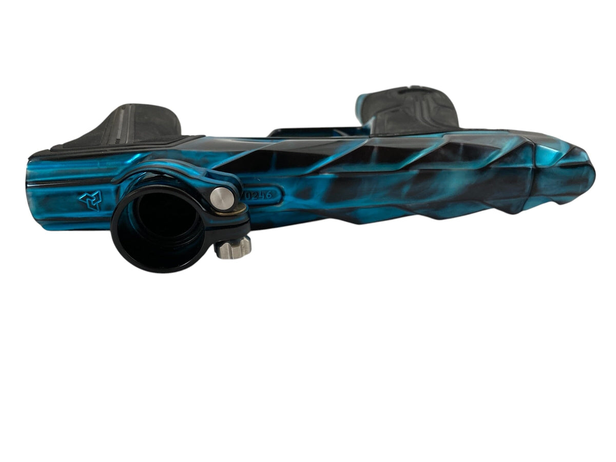 Used Planet Eclipse Project Scales Geo R5 Blue Acid Wash Paintball Gun Paintball Gun from CPXBrosPaintball Buy/Sell/Trade Paintball Markers, New Paintball Guns, Paintball Hoppers, Paintball Masks, and Hormesis Headbands