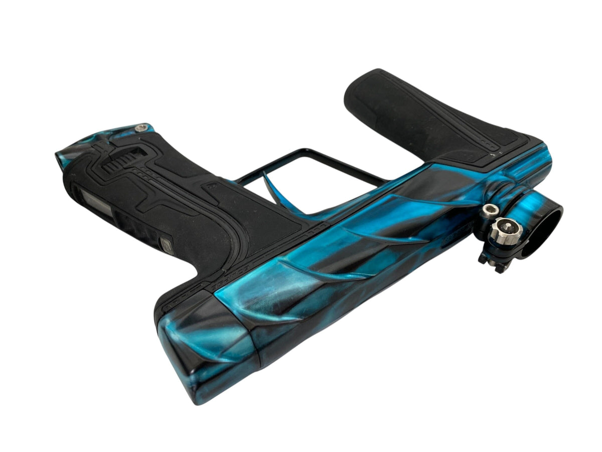 Used Planet Eclipse Project Scales Geo R5 Blue Acid Wash Paintball Gun Paintball Gun from CPXBrosPaintball Buy/Sell/Trade Paintball Markers, New Paintball Guns, Paintball Hoppers, Paintball Masks, and Hormesis Headbands