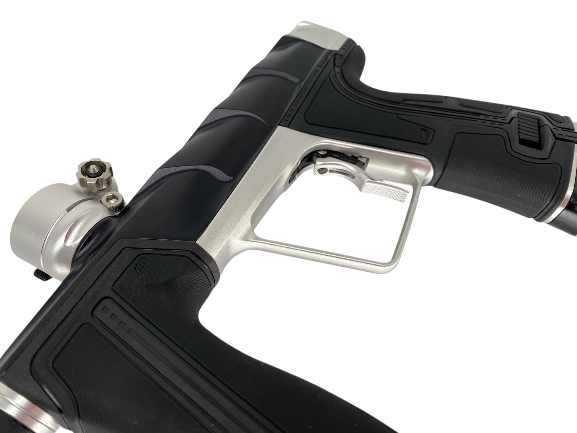 Used Planet Eclipse Project Scales Geo R5 Paintball Gun Black/Silver Paintball Gun from CPXBrosPaintball Buy/Sell/Trade Paintball Markers, New Paintball Guns, Paintball Hoppers, Paintball Masks, and Hormesis Headbands