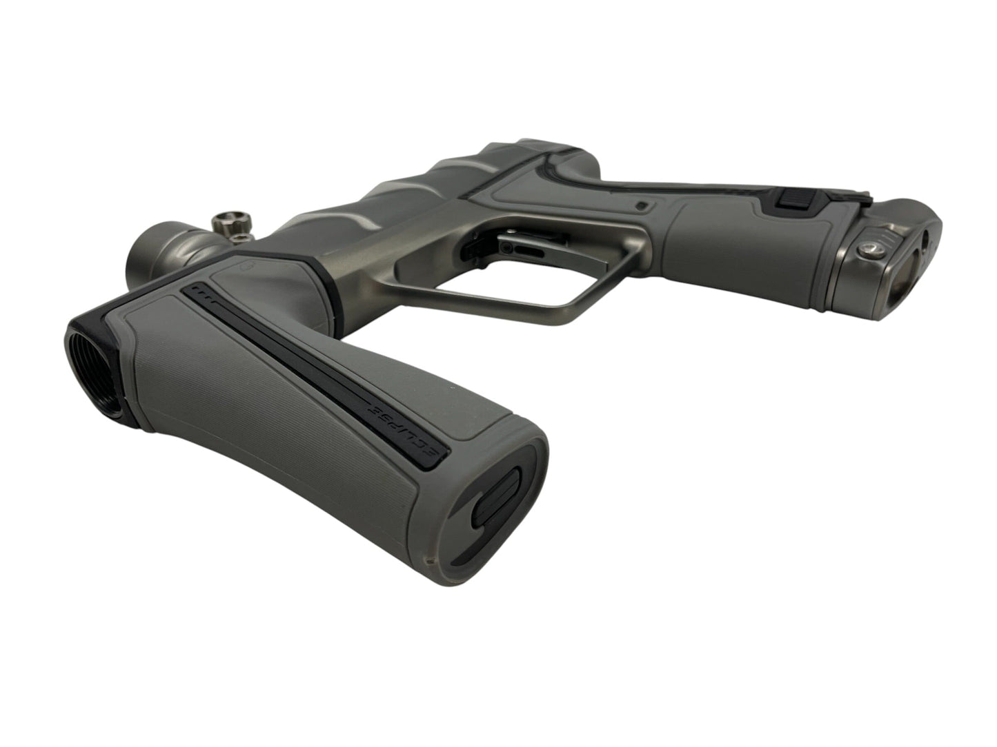 Used Planet Eclipse Project Scales Geo R5 Pewter/Pewter Paintball Gun Paintball Gun from CPXBrosPaintball Buy/Sell/Trade Paintball Markers, New Paintball Guns, Paintball Hoppers, Paintball Masks, and Hormesis Headbands