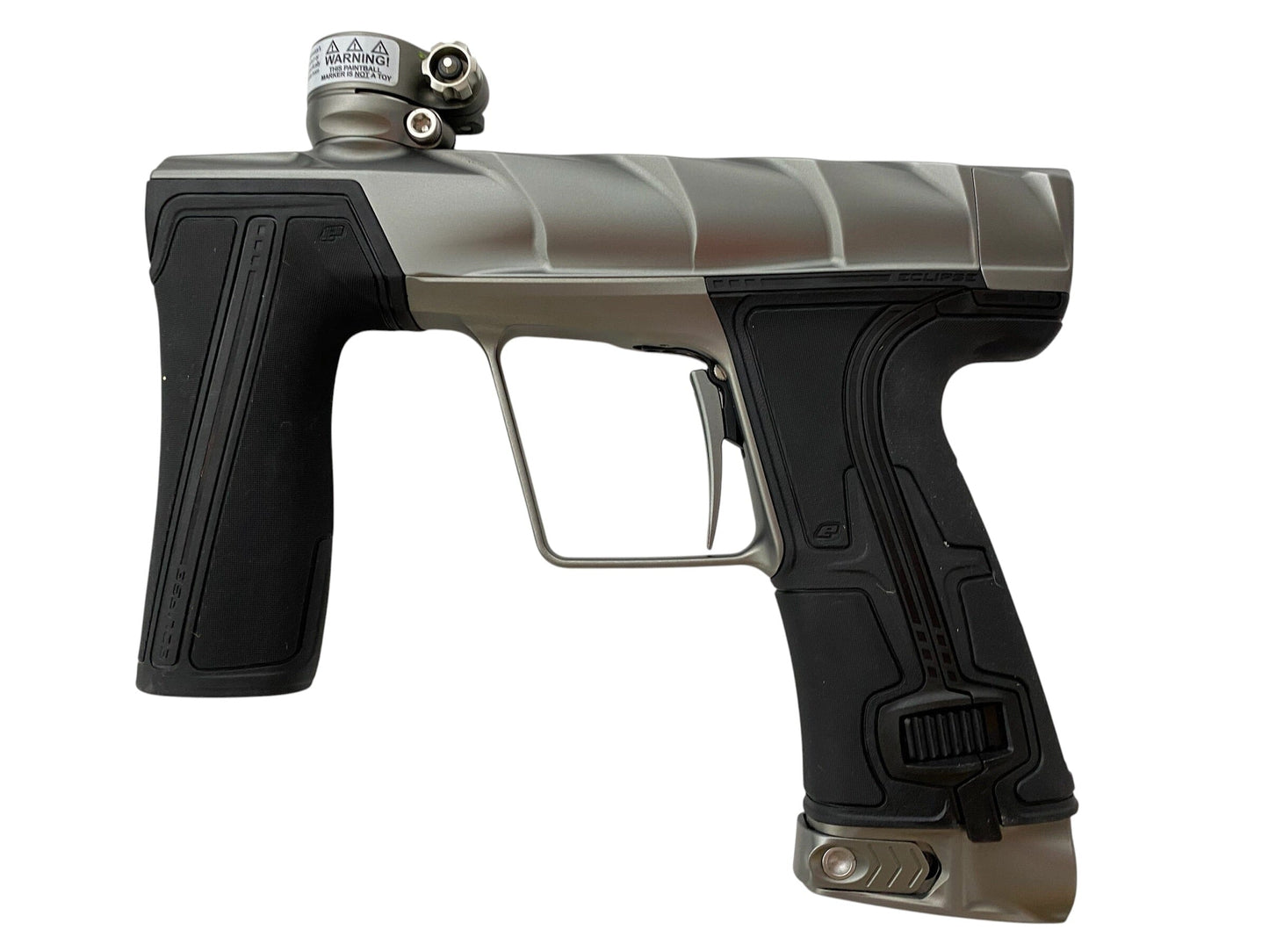 Used Planet Eclipse Project Scales Geo R5 Pewter/Pewter Paintball Gun Paintball Gun from CPXBrosPaintball Buy/Sell/Trade Paintball Markers, New Paintball Guns, Paintball Hoppers, Paintball Masks, and Hormesis Headbands