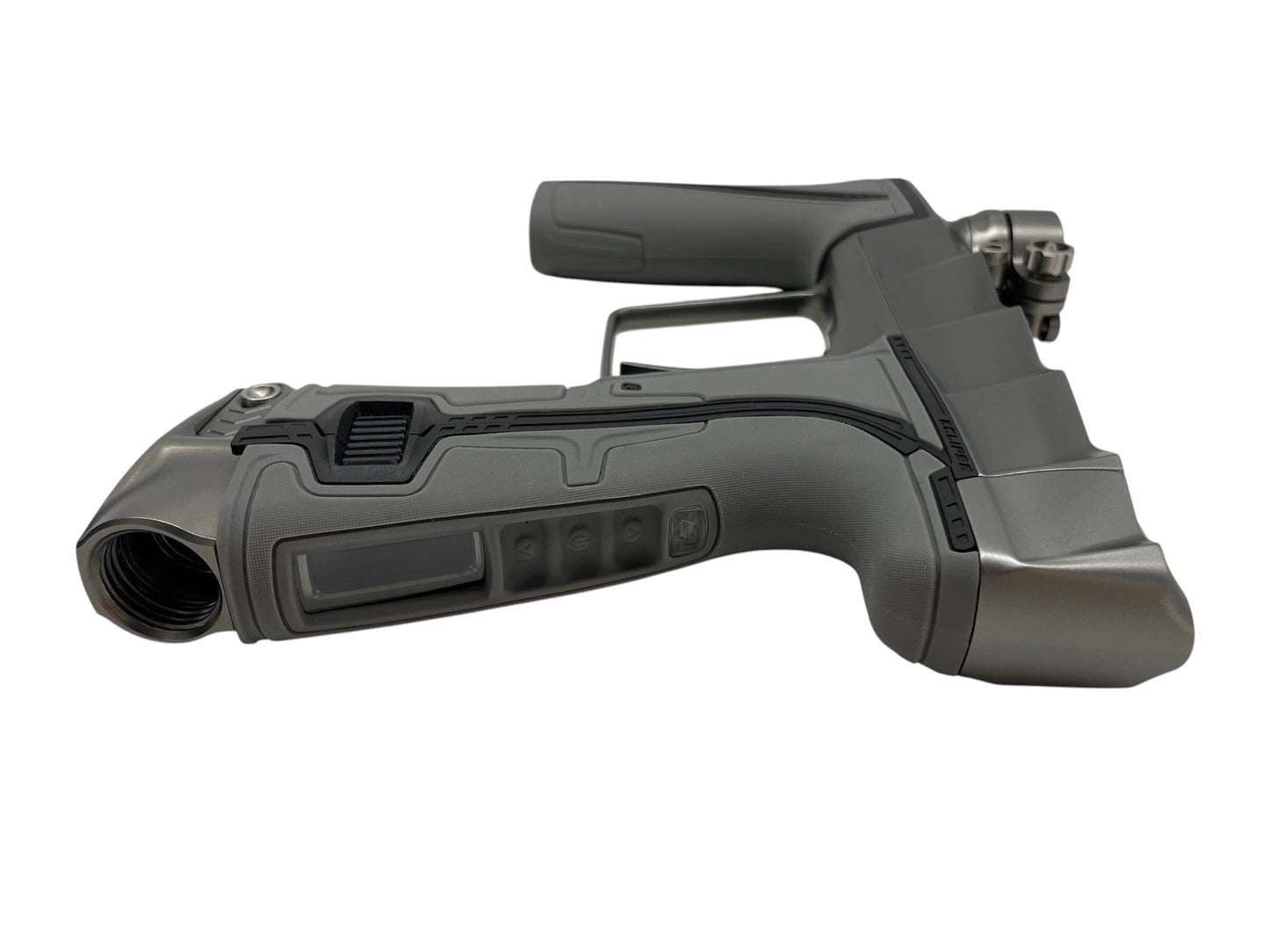 Used Planet Eclipse Project Scales Geo R5 Pewter/Pewter Paintball Gun Paintball Gun from CPXBrosPaintball Buy/Sell/Trade Paintball Markers, New Paintball Guns, Paintball Hoppers, Paintball Masks, and Hormesis Headbands