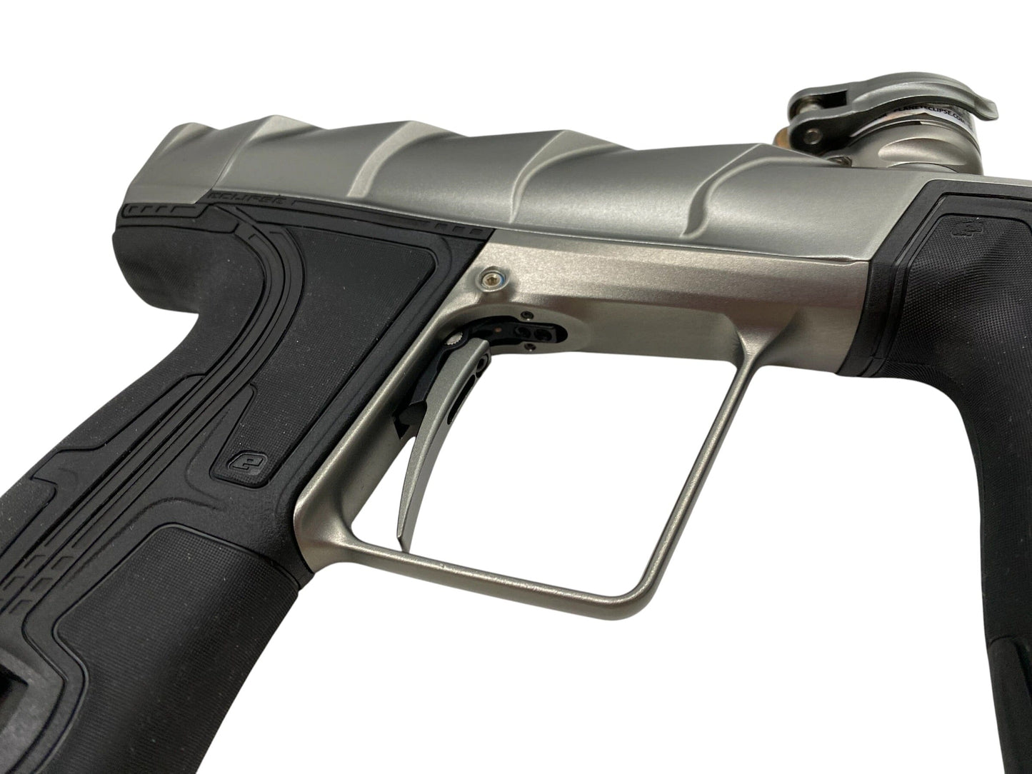 Used Planet Eclipse Project Scales Geo R5 Pewter/Pewter Paintball Gun Paintball Gun from CPXBrosPaintball Buy/Sell/Trade Paintball Markers, New Paintball Guns, Paintball Hoppers, Paintball Masks, and Hormesis Headbands