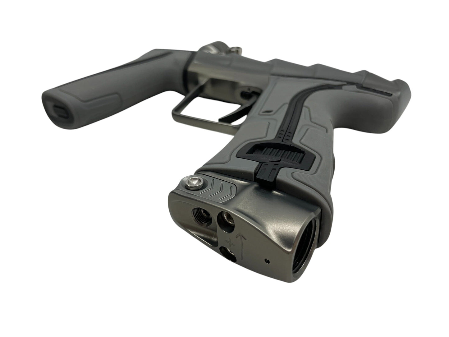 Used Planet Eclipse Project Scales Geo R5 Pewter/Pewter Paintball Gun Paintball Gun from CPXBrosPaintball Buy/Sell/Trade Paintball Markers, New Paintball Guns, Paintball Hoppers, Paintball Masks, and Hormesis Headbands