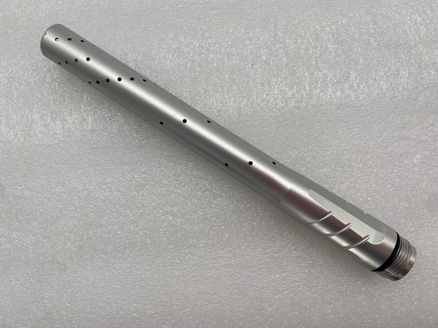 Used Planet Eclipse PWR S63 14" Barrel Front - Dust Silver Paintball Gun from CPXBrosPaintball Buy/Sell/Trade Paintball Markers, New Paintball Guns, Paintball Hoppers, Paintball Masks, and Hormesis Headbands