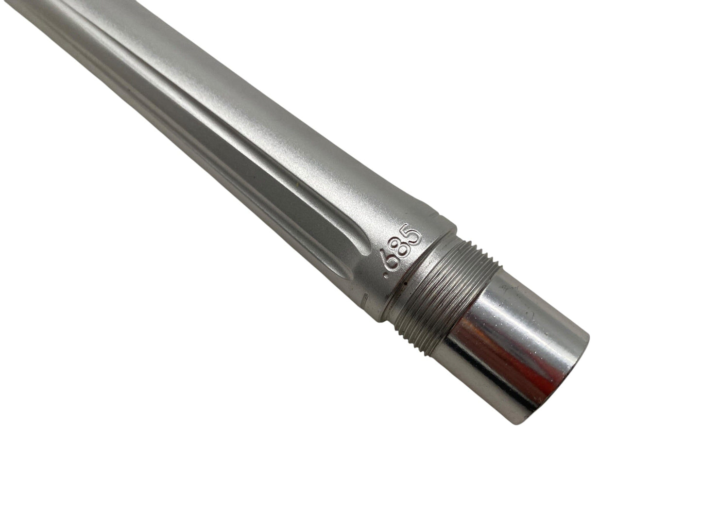 Used Planet Eclipse Shaft 4 Barrel Back - .685 : Dust Silver Paintball Gun from CPXBrosPaintball Buy/Sell/Trade Paintball Markers, New Paintball Guns, Paintball Hoppers, Paintball Masks, and Hormesis Headbands