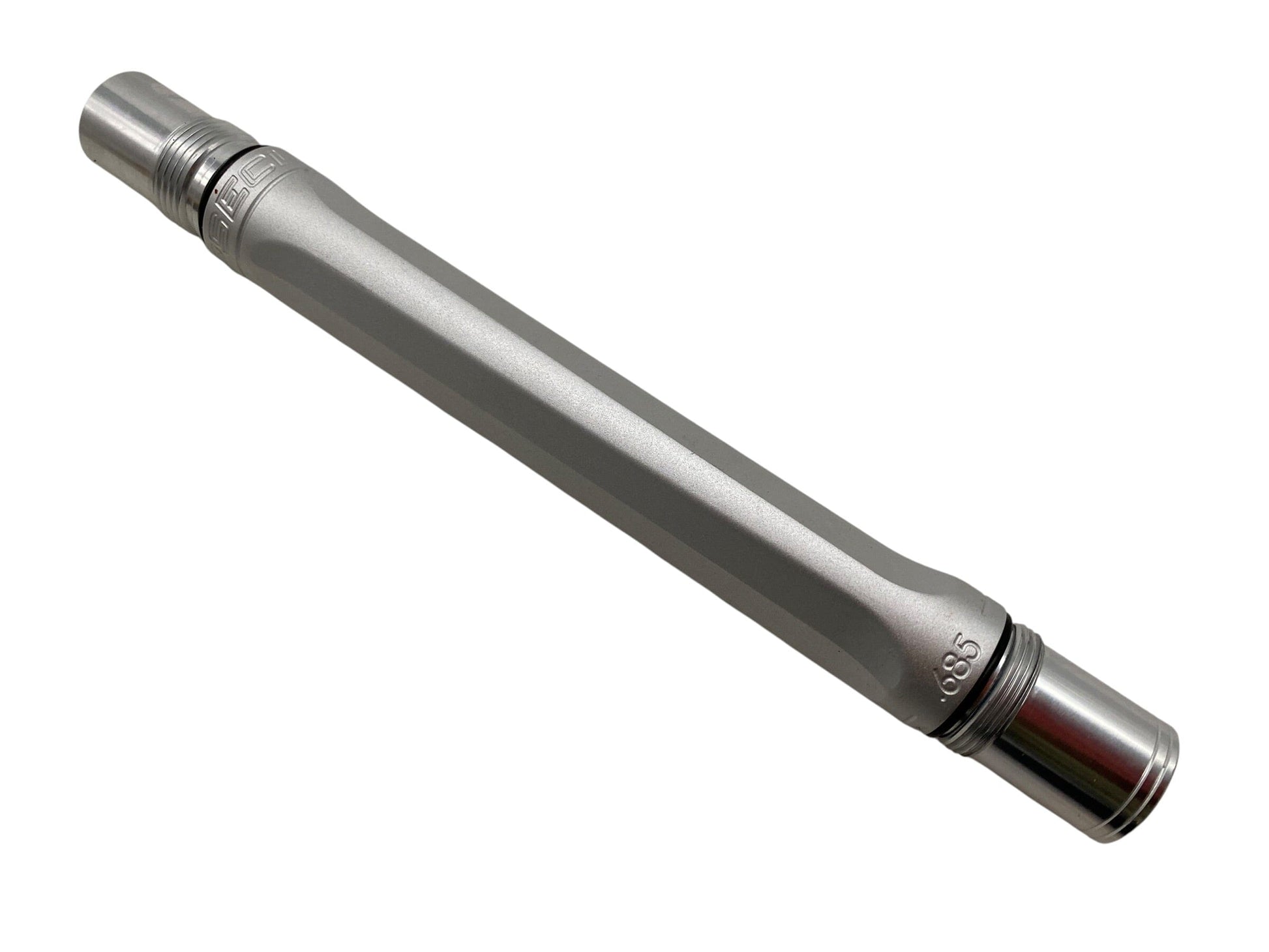 Used Planet Eclipse Shaft 5 Barrel Back - .685 : Dust Silver Paintball Gun from CPXBrosPaintball Buy/Sell/Trade Paintball Markers, New Paintball Guns, Paintball Hoppers, Paintball Masks, and Hormesis Headbands