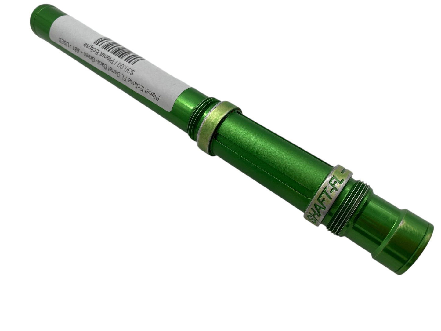 Used Planet Eclipse Shaft FL Barrel Back - Autococker - .681 - Mint Green Paintball Gun from CPXBrosPaintball Buy/Sell/Trade Paintball Markers, New Paintball Guns, Paintball Hoppers, Paintball Masks, and Hormesis Headbands