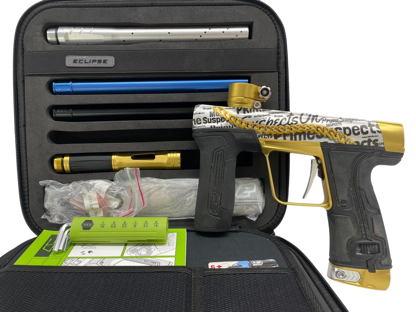 Used Planet Eclipse Streamline CS3 "Prime Suspects" Paintball Gun Paintball Gun from CPXBrosPaintball Buy/Sell/Trade Paintball Markers, New Paintball Guns, Paintball Hoppers, Paintball Masks, and Hormesis Headbands