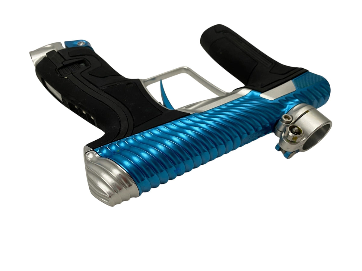 Used Planet Eclipse Twister CS2 Teal/Silver Paintball Gun Paintball Gun from CPXBrosPaintball Buy/Sell/Trade Paintball Markers, New Paintball Guns, Paintball Hoppers, Paintball Masks, and Hormesis Headbands