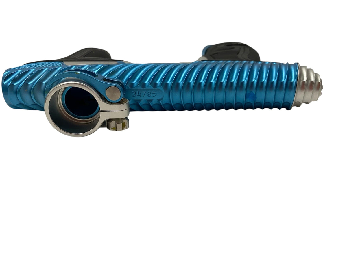 Used Planet Eclipse Twister CS2 Teal/Silver Paintball Gun Paintball Gun from CPXBrosPaintball Buy/Sell/Trade Paintball Markers, New Paintball Guns, Paintball Hoppers, Paintball Masks, and Hormesis Headbands