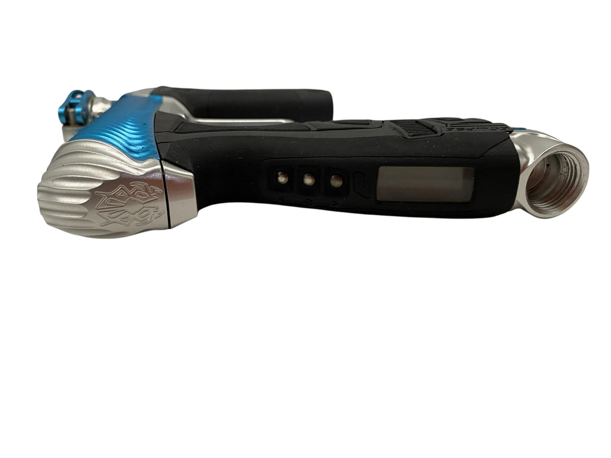 Used Planet Eclipse Twister CS2 Teal/Silver Paintball Gun Paintball Gun from CPXBrosPaintball Buy/Sell/Trade Paintball Markers, New Paintball Guns, Paintball Hoppers, Paintball Masks, and Hormesis Headbands
