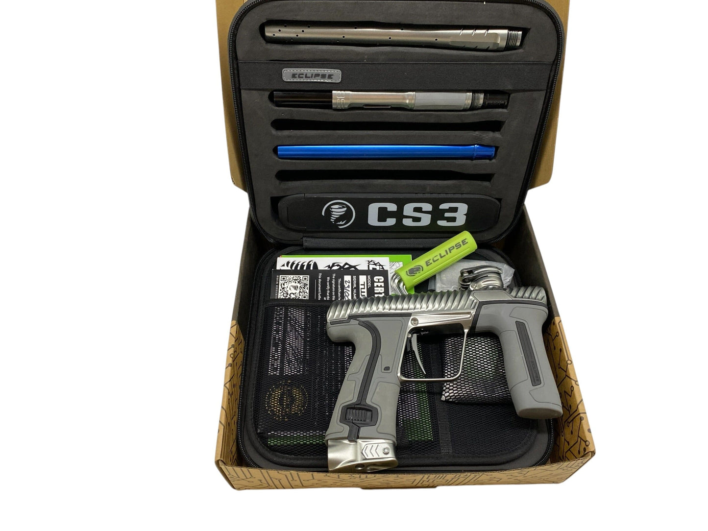 Used Planet Eclipse TWISTER CS3 Grey/Grey Paintball Gun Paintball Gun from CPXBrosPaintball Buy/Sell/Trade Paintball Markers, New Paintball Guns, Paintball Hoppers, Paintball Masks, and Hormesis Headbands
