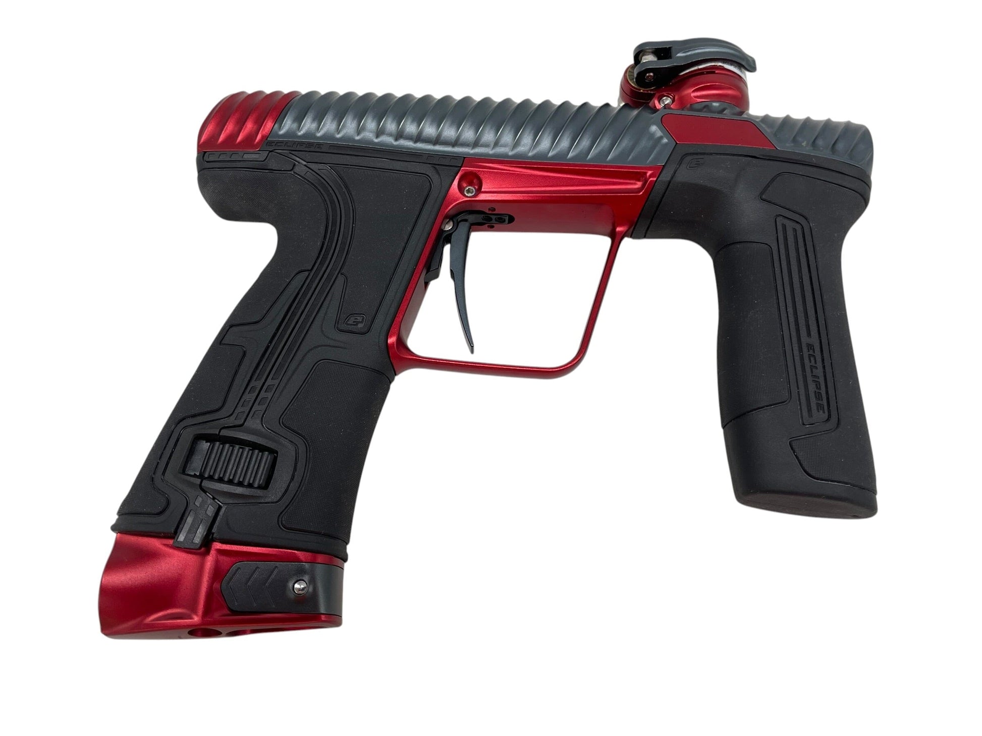 Used Planet Eclipse TWISTER CS3 Grey/Red Paintball Gun Paintball Gun from CPXBrosPaintball Buy/Sell/Trade Paintball Markers, New Paintball Guns, Paintball Hoppers, Paintball Masks, and Hormesis Headbands