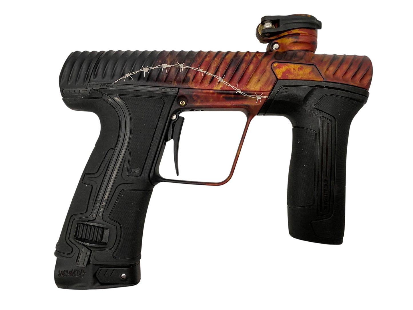 Used Planet Eclipse TWISTER CS3 "Hells Hounds" Paintball Gun Paintball Gun from CPXBrosPaintball Buy/Sell/Trade Paintball Markers, New Paintball Guns, Paintball Hoppers, Paintball Masks, and Hormesis Headbands