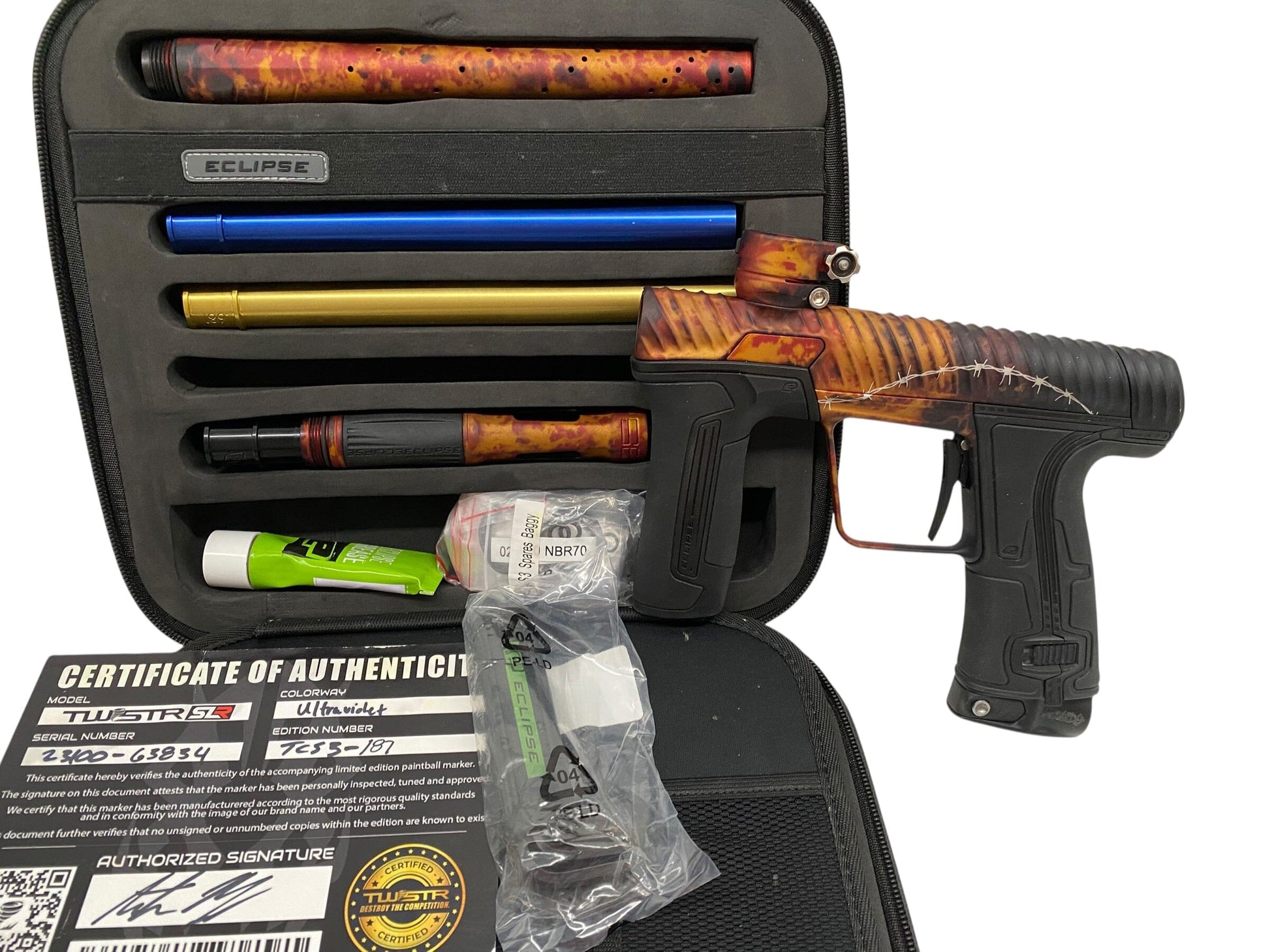 Used Planet Eclipse TWISTER CS3 "Hells Hounds" Paintball Gun Paintball Gun from CPXBrosPaintball Buy/Sell/Trade Paintball Markers, New Paintball Guns, Paintball Hoppers, Paintball Masks, and Hormesis Headbands