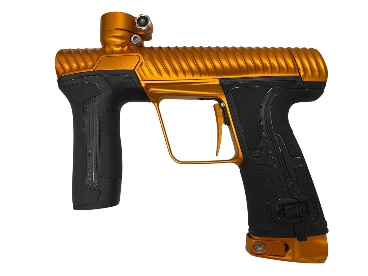 Used Planet Eclipse TWISTER CS3 Orange + Matching Mech Frame Paintball Gun Paintball Gun from CPXBrosPaintball Buy/Sell/Trade Paintball Markers, New Paintball Guns, Paintball Hoppers, Paintball Masks, and Hormesis Headbands