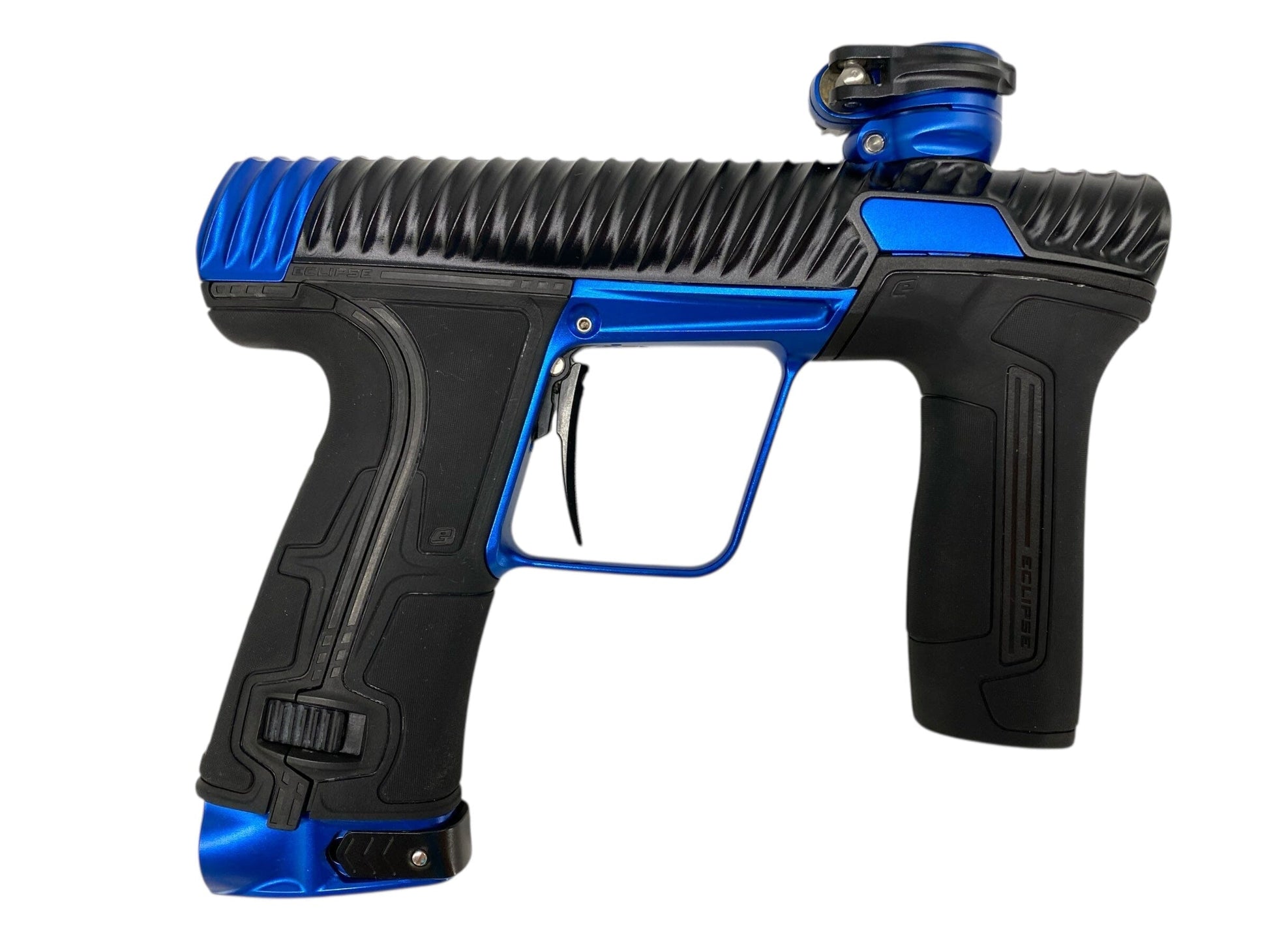 Used Planet Eclipse Twister Cs3 Paintball Gun Black/Blue Paintball Gun from CPXBrosPaintball Buy/Sell/Trade Paintball Markers, New Paintball Guns, Paintball Hoppers, Paintball Masks, and Hormesis Headbands