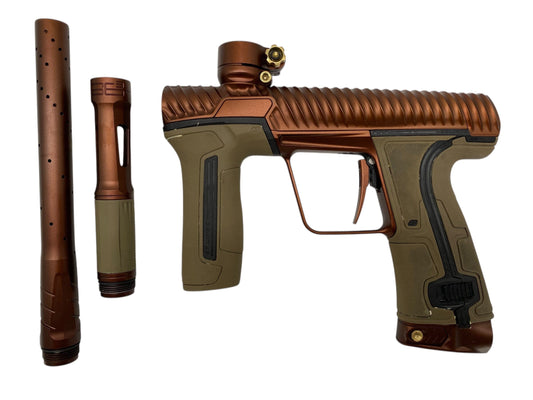 Used Planet Eclipse TWISTER Cs3 Paintball Gun Brown Paintball Gun from CPXBrosPaintball Buy/Sell/Trade Paintball Markers, New Paintball Guns, Paintball Hoppers, Paintball Masks, and Hormesis Headbands