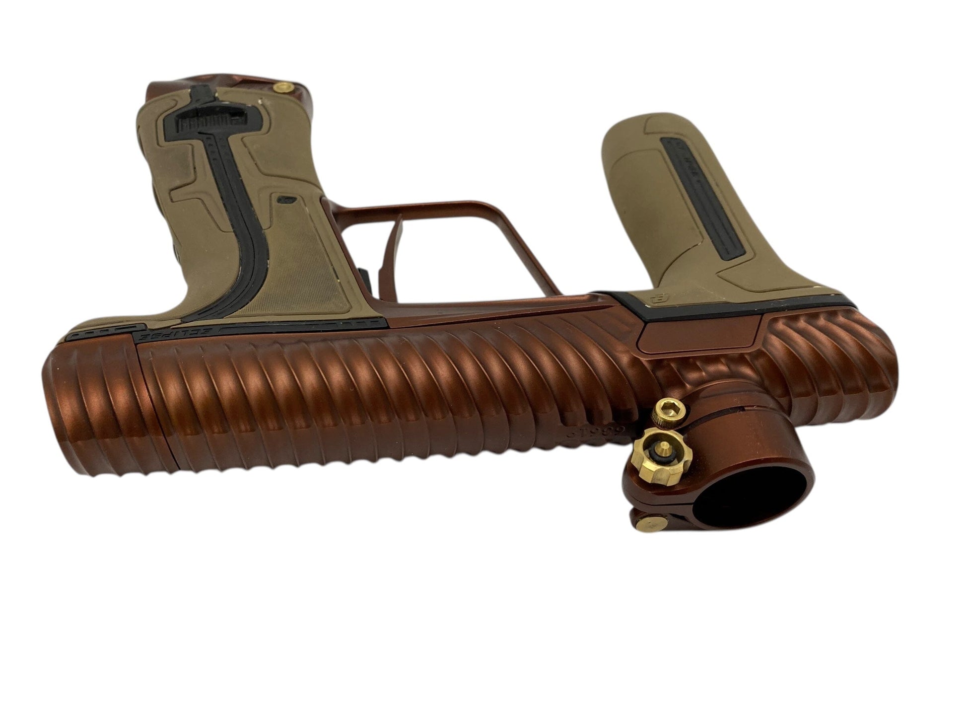 Used Planet Eclipse TWISTER Cs3 Paintball Gun Brown Paintball Gun from CPXBrosPaintball Buy/Sell/Trade Paintball Markers, New Paintball Guns, Paintball Hoppers, Paintball Masks, and Hormesis Headbands