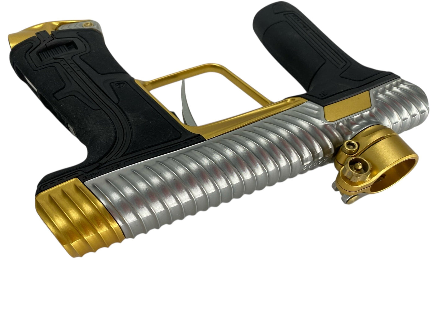 Used Planet Eclipse TWISTER Cs3 Paintball Gun Grey/Gold Paintball Gun from CPXBrosPaintball Buy/Sell/Trade Paintball Markers, New Paintball Guns, Paintball Hoppers, Paintball Masks, and Hormesis Headbands