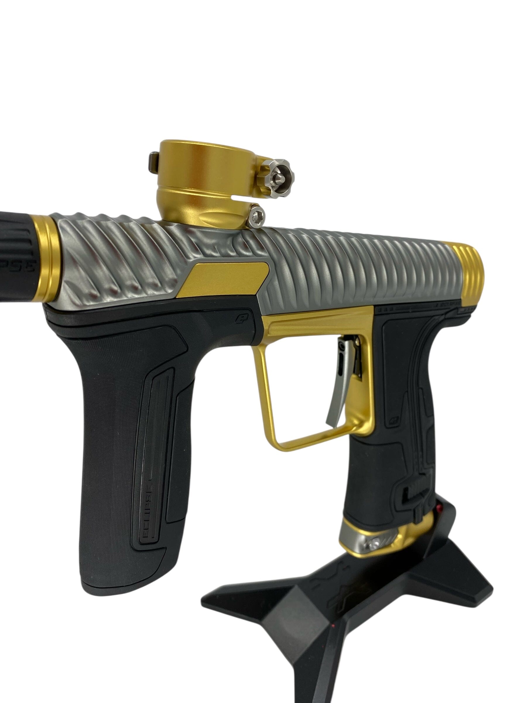 Used Planet Eclipse Twister Cs3 Paintball Gun Grey/Gold Paintball Gun from CPXBrosPaintball Buy/Sell/Trade Paintball Markers, New Paintball Guns, Paintball Hoppers, Paintball Masks, and Hormesis Headbands