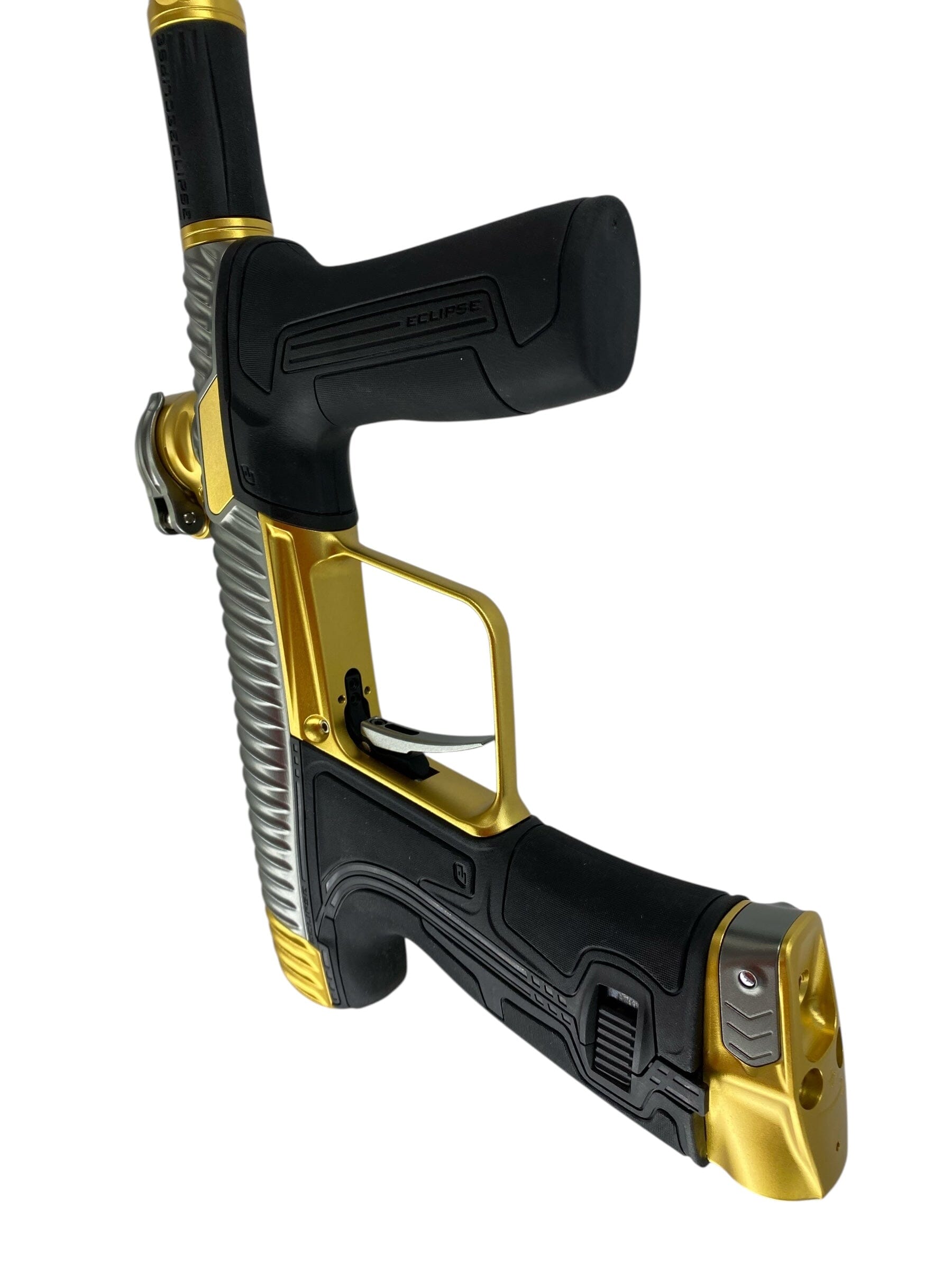 Used Planet Eclipse Twister Cs3 Paintball Gun Grey/Gold Paintball Gun from CPXBrosPaintball Buy/Sell/Trade Paintball Markers, New Paintball Guns, Paintball Hoppers, Paintball Masks, and Hormesis Headbands