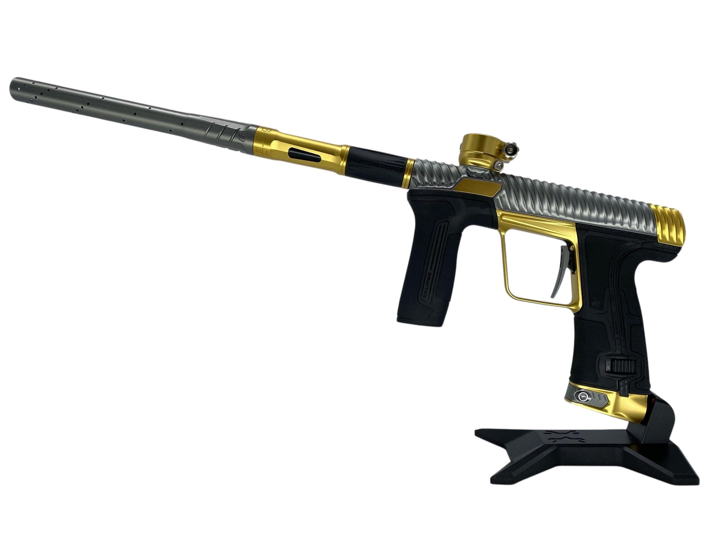Used Planet Eclipse Twister Cs3 Paintball Gun Grey/Gold Paintball Gun from CPXBrosPaintball Buy/Sell/Trade Paintball Markers, New Paintball Guns, Paintball Hoppers, Paintball Masks, and Hormesis Headbands