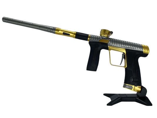 Used Planet Eclipse Twister Cs3 Paintball Gun Grey/Gold Paintball Gun from CPXBrosPaintball Buy/Sell/Trade Paintball Markers, New Paintball Guns, Paintball Hoppers, Paintball Masks, and Hormesis Headbands