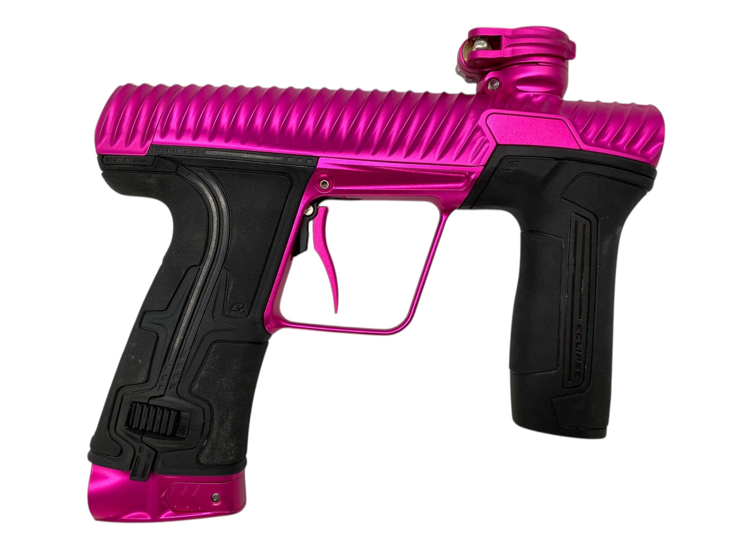 Used Planet Eclipse TWISTER Cs3 Paintball Gun Pink Paintball Gun from CPXBrosPaintball Buy/Sell/Trade Paintball Markers, New Paintball Guns, Paintball Hoppers, Paintball Masks, and Hormesis Headbands