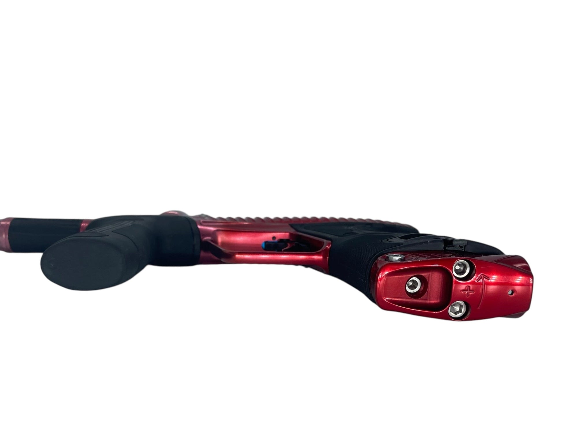 Used Planet Eclipse Twister Cs3 Paintball Gun Red/Pink/Silver Fade Paintball Gun from CPXBrosPaintball Buy/Sell/Trade Paintball Markers, New Paintball Guns, Paintball Hoppers, Paintball Masks, and Hormesis Headbands