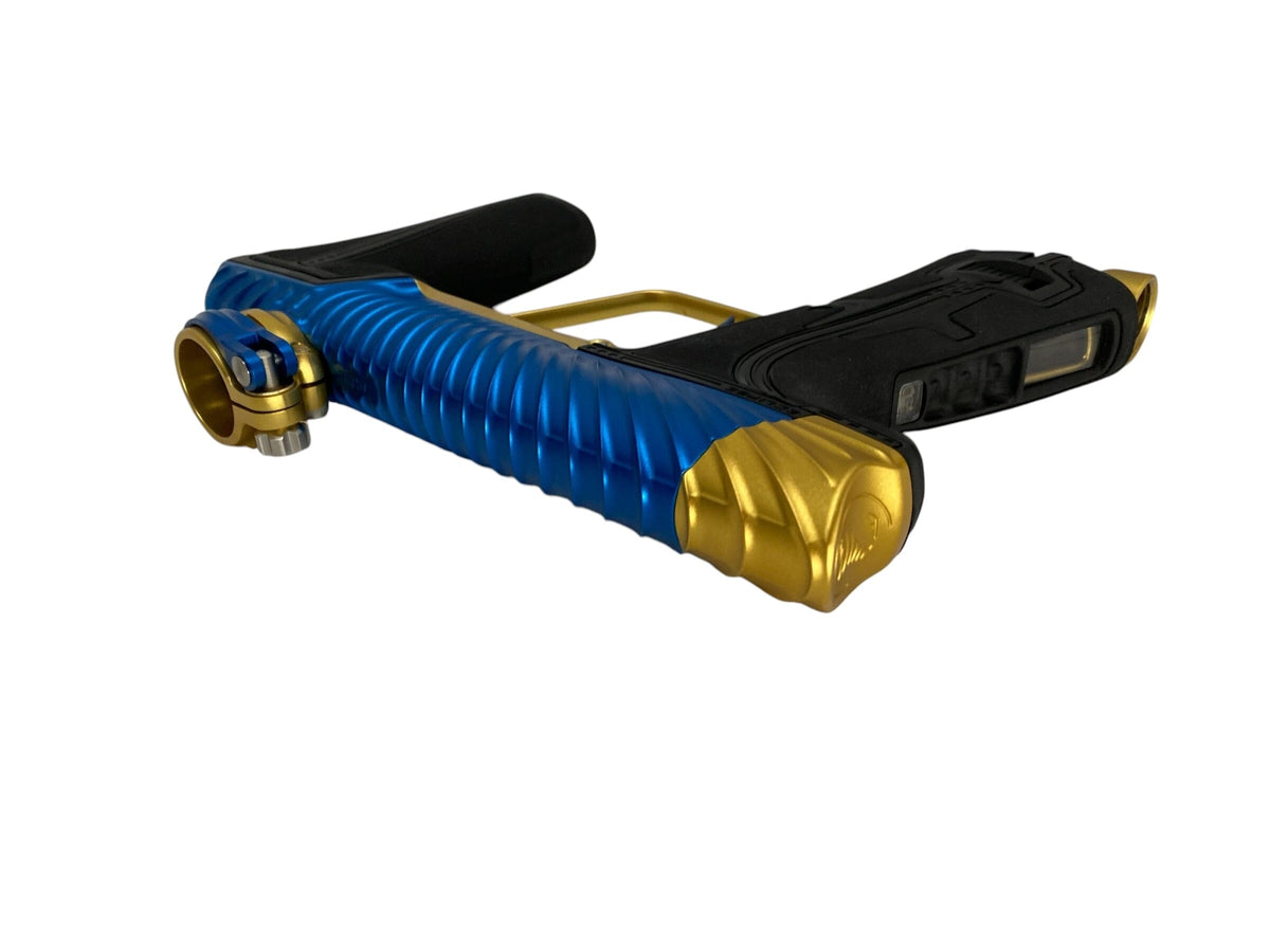 Used Planet Eclipse TWISTER CS3 Pro Blue/Gold Paintball Gun Paintball Gun from CPXBrosPaintball Buy/Sell/Trade Paintball Markers, New Paintball Guns, Paintball Hoppers, Paintball Masks, and Hormesis Headbands