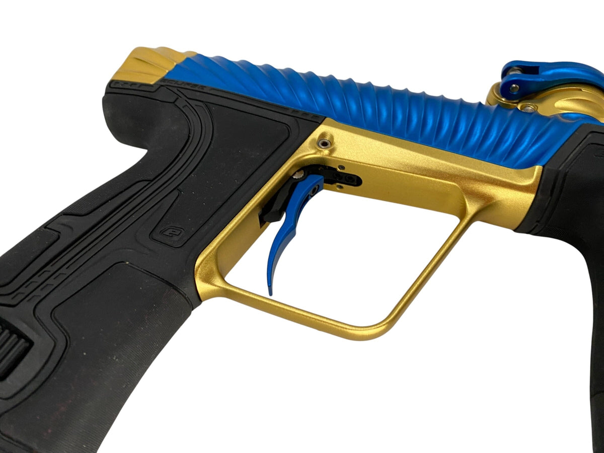 Used Planet Eclipse TWISTER CS3 Pro Blue/Gold Paintball Gun Paintball Gun from CPXBrosPaintball Buy/Sell/Trade Paintball Markers, New Paintball Guns, Paintball Hoppers, Paintball Masks, and Hormesis Headbands