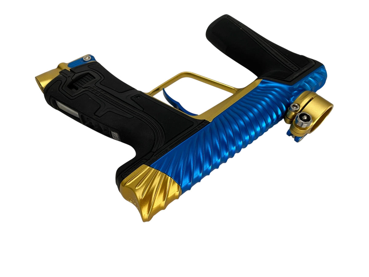 Used Planet Eclipse TWISTER CS3 Pro Blue/Gold Paintball Gun Paintball Gun from CPXBrosPaintball Buy/Sell/Trade Paintball Markers, New Paintball Guns, Paintball Hoppers, Paintball Masks, and Hormesis Headbands