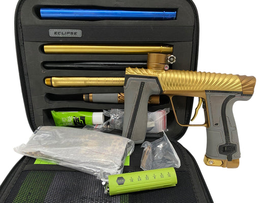 Used Planet Eclipse TWISTER CS3 Pro Gold/Bronze Paintball Gun Paintball Gun from CPXBrosPaintball Buy/Sell/Trade Paintball Markers, New Paintball Guns, Paintball Hoppers, Paintball Masks, and Hormesis Headbands