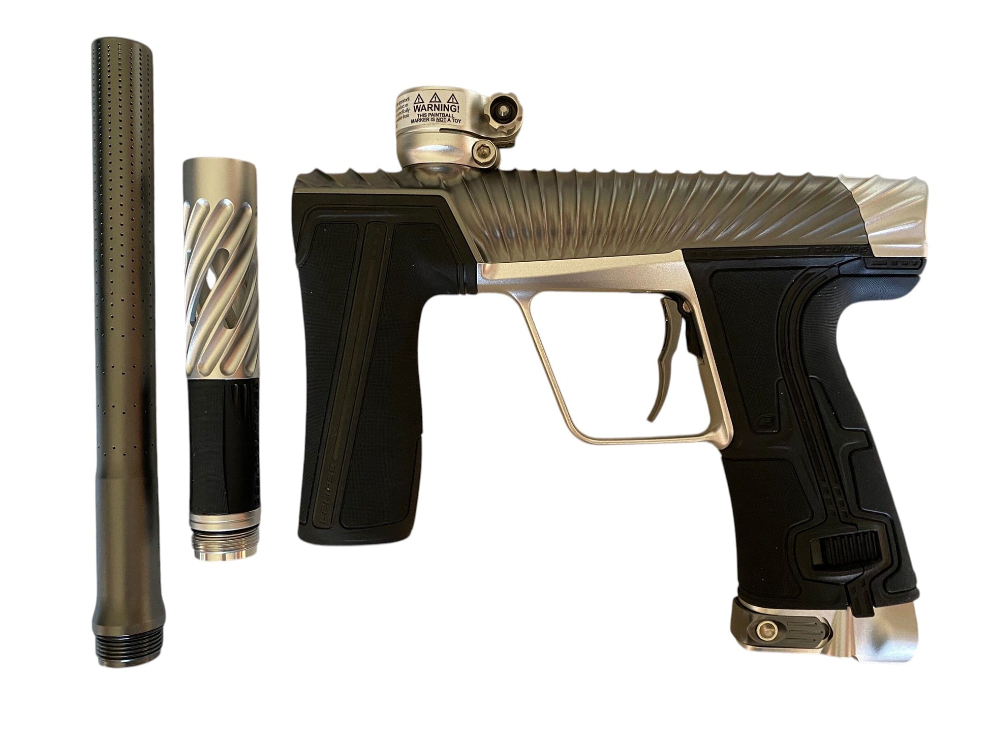 Used Planet Eclipse TWISTER CS3 Pro Grey/Silver Paintball Gun Paintball Gun from CPXBrosPaintball Buy/Sell/Trade Paintball Markers, New Paintball Guns, Paintball Hoppers, Paintball Masks, and Hormesis Headbands