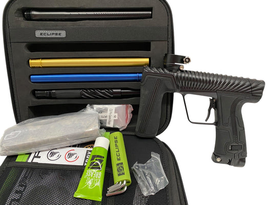Used Planet Eclipse TWISTER Cs3 Pro Paintball Gun Black Paintball Gun from CPXBrosPaintball Buy/Sell/Trade Paintball Markers, New Paintball Guns, Paintball Hoppers, Paintball Masks, and Hormesis Headbands